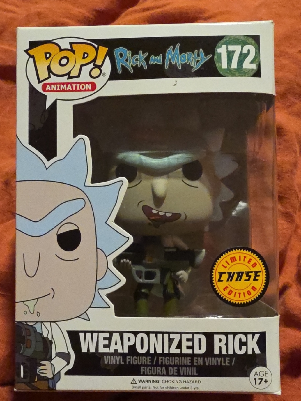 Funko Weaponized Rick Pop! Vinyl - Green, Blue, Black